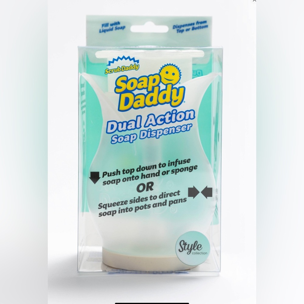 Scrub Daddy Soap Daddy Dual Action Soap Dispenser - 6oz